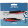 Kinetic Nástraha Cool Herring 25 g Black/Red 2 ks Kinetic Nástraha Cool Herring 25 g Black/Red 2 ks