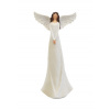 Anjel: bez tváre, biely - 32 cm - ES13 Anjel: bez tváre, biely - 32 cm - ES13