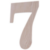 Číslo dom.drevene c.7 18cm Číslo dom.drevene c.7 18cm