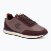 Pánske topánky Calvin Klein YM0YM01361 Retro Runner Ess Mix Mat bordeaux/peppercorn/vanilla Pánske topánky Calvin Klein YM0YM01361 Retro Runner Ess Mix Mat bordeaux/peppercorn/vanilla