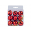 Rolničky 9ks 40 mm červené Rolničky 9ks 40 mm červené
