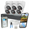 MONITOROVACÍ SET: 6 KUPOLOVÝCH KAMIER DAHUA IP POE ULTRA HD 8Mpx AI + DISK MONITOROVACÍ SET: 6 KUPOLOVÝCH KAMIER DAHUA IP POE ULTRA HD 8Mpx AI + DISK