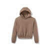 Tchibo - Detská mikina s kapucňou - pre dievčatá - veľ. 122/128 - farba: hnedá Tchibo - Detská mikina s kapucňou - pre dievčatá - veľ. 122/128 - farba: hnedá