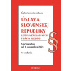 Ústava SR, Listina základných práv a slobôd. 1. vyd., 11-2025 Ústava SR, Listina základných práv a slobôd. 1. vyd., 11-2025