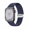 AppleKing silikónový remienok s kovovým magnetickým zapínaním pre Apple Watch 42mm / 41mm / 40mm / 38mm - tmavomodrý - možnosť vrátiť tovar ZADARMO do 30tich dní AppleKing silikónový remienok s kovovým magnetickým zapínaním pre Apple Watch 42mm / 41mm / 40mm / 38mm - tmavomodrý - možnosť vrátiť tovar ZADARMO do 30tich dní