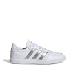 adidas Breaknet Sleek Trainers Womens White/Silver 6.5 (40) adidas Breaknet Sleek Trainers Womens White/Silver 6.5 (40)