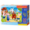 CASTORLAND Puzzle Tri malé prasiatka MAXI 20 dielikov CASTORLAND Puzzle Tri malé prasiatka MAXI 20 dielikov