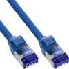 S/FTP (PiMF) Patchkábel LSOH TPE 0.3m cat.6a, modrý, slim, Cu, flexibilný S/FTP (PiMF) Patchkábel LSOH TPE 0.3m cat.6a, modrý, slim, Cu, flexibilný