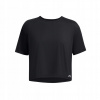 Under Armour Dámske tričko Motion Crossover Crop SS Black Under Armour Dámske tričko Motion Crossover Crop SS Black