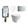 Cenovo zvýhodnený závesný WC set Geberit na zamurovanie + WC Laufen Laufen Pro Nordic SIKOGE2H2 Cenovo zvýhodnený závesný WC set Geberit na zamurovanie + WC Laufen Laufen Pro Nordic SIKOGE2H2
