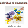 Skladacia vzdelávacia sada - DINOSAURUS 3ks v jenom balení typB Skladacia vzdelávacia sada - DINOSAURUS 3ks v jenom balení typB