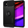 Púzdro Spigen Rugged Armor Apple iPhone 11, Čierne Púzdro Spigen Rugged Armor Apple iPhone 11, Čierne