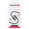 Dátový kábel Swissten Soft Silicone USB-C - Lightning 0,4 m čierny Dátový kábel Swissten Soft Silicone USB-C - Lightning 0,4 m čierny