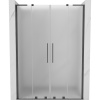 Mexen Velar L Duo posuvné sprchové dvere 140 cm, mráz, brúsená gun gray - 871-140-003-32-66 Mexen Velar L Duo posuvné sprchové dvere 140 cm, mráz, brúsená gun gray - 871-140-003-32-66