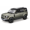Bburago - Autá HOBBY, Plus, 2022 Land Rover Defender 110, zelená, 1:24 Bburago - Autá HOBBY, Plus, 2022 Land Rover Defender 110, zelená, 1:24
