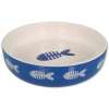 Miska MAGIC CAT keramická potlač ryba modrá 13 cm 0.26 l Miska MAGIC CAT keramická potlač ryba modrá 13 cm 0.26 l