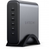 Satechi ST-C200GM-EU USB nabíječka, 6x USB-C®, 200 W, USB PD 3.1, šedá Satechi ST-C200GM-EU USB nabíječka, 6x USB-C®, 200 W, USB PD 3.1, šedá