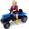 Detský traktor modrý