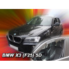 Deflektory Heko - BMW X3 F25 2010-2017 (predné) Deflektory Heko - BMW X3 F25 2010-2017 (predné)