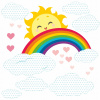 Detské nálepky pre nástenné dúhové srdcia 9603 200 (Detské nálepky pre nástenné dúhové srdce 9603 120) Detské nálepky pre nástenné dúhové srdcia 9603 200 (Detské nálepky pre nástenné dúhové srdce 9603 120)