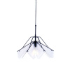 ACA DECOR Závesné stropné svietidlo ORIGAMI max. 60W/E27/230V/IP20, čierne ACA DECOR Závesné stropné svietidlo ORIGAMI max. 60W/E27/230V/IP20, čierne