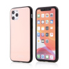 AppleMix Kryt FORCELL Glass pre Apple iPhone 11 Pro - guma / sklo - ružový AppleMix Kryt FORCELL Glass pre Apple iPhone 11 Pro - guma / sklo - ružový
