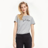 Tommy Hilfiger dámske šedé tričko Graphic WW0WW24967 XS Tommy Hilfiger dámske šedé tričko Graphic WW0WW24967 XS