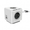 Cubenest PowerCube Extended USB PD 20W, USB, USB-C, 4x zásuvka, 1,5m PC420GY sivý/biely Cubenest PowerCube Extended USB PD 20W, USB, USB-C, 4x zásuvka, 1,5m PC420GY sivý/biely