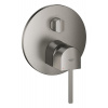 Grohe Sprchová a vanová baterie Plus bez podomítkového tělesa kartáčovaný Hard Graphite 24093AL3 Grohe Sprchová a vanová baterie Plus bez podomítkového tělesa kartáčovaný Hard Graphite 24093AL3