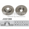 NIPPARTS Brzdový kotúč J3301088 NIPPARTS Brzdový kotúč J3301088