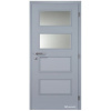 Doornite CPL-Premium laminátové DOMINANT 2 SKLO Šedá interiérové dvere, DTD CPLP-DOMIN2S-Seda Doornite CPL-Premium laminátové DOMINANT 2 SKLO Šedá interiérové dvere, DTD CPLP-DOMIN2S-Seda