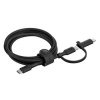 Belkin BOOST CHARGE™ PRO 2v1 USB-C a Lightning kabel, 1,5m, černý - odolný Belkin BOOST CHARGE™ PRO 2v1 USB-C a Lightning kabel, 1,5m, černý - odolný