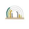 LINDA Drevené počítadlo Dúha - oranžovo-zelené LINDA Drevené počítadlo Dúha - oranžovo-zelené