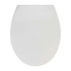 Biele WC sedadlo s jednoduchým zatváraním Wenko Samos, 44,5 x 37,5 cm Biele WC sedadlo s jednoduchým zatváraním Wenko Samos, 44,5 x 37,5 cm