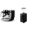 Rocket Espresso Bicocca, black + Stone Espresso Pebble, black Rocket Espresso Bicocca, black + Stone Espresso Pebble, black