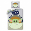Obojstranné bavlnené obliečky Halantex STAR WARS Baby Yoda, 140/200+70/90, STM1526BL Obojstranné bavlnené obliečky Halantex STAR WARS Baby Yoda, 140/200+70/90, STM1526BL