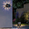 Solárna dekoračná lampa - na stenu / stojaca - 8 x 9 cm - 1 teplá biela SMD LED Solárna dekoračná lampa - na stenu / stojaca - 8 x 9 cm - 1 teplá biela SMD LED
