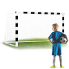 Neo-Sport futbalová bránka 300 x 160 x 90 cm čierno-biela Neo-Sport futbalová bránka 300 x 160 x 90 cm čierno-biela