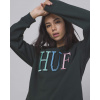 dámska mikina HUF 8-BIT CREW Dark Green S dámska mikina HUF 8-BIT CREW Dark Green S