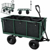 Záhradný vozík 3v1 220L 350kg veľký skladací transportný stavebný fúrik Záhradný vozík 3v1 220L 350kg veľký skladací transportný stavebný fúrik