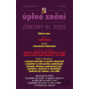 Aktualizace III/4 2020 Zákoník práce, Zákon o zaměstnanosti - Transpozice směrnice Evropského parlamentu a Rady (EU) Aktualizace III/4 2020 Zákoník práce, Zákon o zaměstnanosti - Transpozice směrnice Evropského parlamentu a Rady (EU)