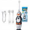 Sonická zubná kefka Brushbaby WildOnes tučniak sivá Sonická zubná kefka Brushbaby WildOnes tučniak sivá