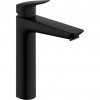 Hansgrohe Logis Umývadlová batéria s výtokom, matná čierna 71090670 Hansgrohe Logis Umývadlová batéria s výtokom, matná čierna 71090670