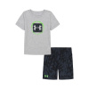 Under Armour Infants T-Shirt and Shorts Set Mod Grey 2 - 3 Years Under Armour Infants T-Shirt and Shorts Set Mod Grey 2 - 3 Years
