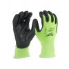 Rukavice odolné proti prerezaniu Hi-VISIBLE Stupeň 1 XL/10 Milwaukee /4932479919/ Rukavice odolné proti prerezaniu Hi-VISIBLE Stupeň 1 XL/10 Milwaukee /4932479919/