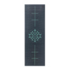 BODHI Jóga podložka LEELA Yantra Alignment, 183x60x0,45 cm, půlnoční modrá BODHI Jóga podložka LEELA Yantra Alignment, 183x60x0,45 cm, půlnoční modrá