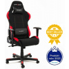 Herní židle DXRacer FORMULA - látka, černá / červená Herní židle DXRacer FORMULA - látka, černá / červená