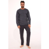 Cornette 138/57 long/r 3XL-5XL pánske pyžamo grafit 3xl Cornette 138/57 long/r 3XL-5XL pánske pyžamo grafit 3xl