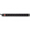 GEMBIRD EG-PDU-9F2F, Rozvodný panel, 9x FR, 1U, 2m GEMBIRD EG-PDU-9F2F, Rozvodný panel, 9x FR, 1U, 2m