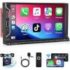 RÁDIO SAMOCHODOWE 7 CALI 2 DIN BLUETOOTH ANDROID CARPLAY 60W*4 POLSKI RÁDIO SAMOCHODOWE 7 CALI 2 DIN BLUETOOTH ANDROID CARPLAY 60W*4 POLSKI